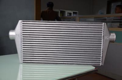 Automotive aftermarket charge air cooler aluminum bar & plate air to air heat exchanger