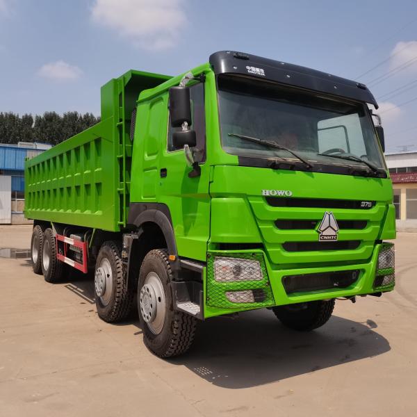                  Used HOWO Dump Truck 375 371 6*4 8*4 Tipper Middle Lift 12 Wheels Secondhand Sinotruk Chinese Brand Made in 2020             