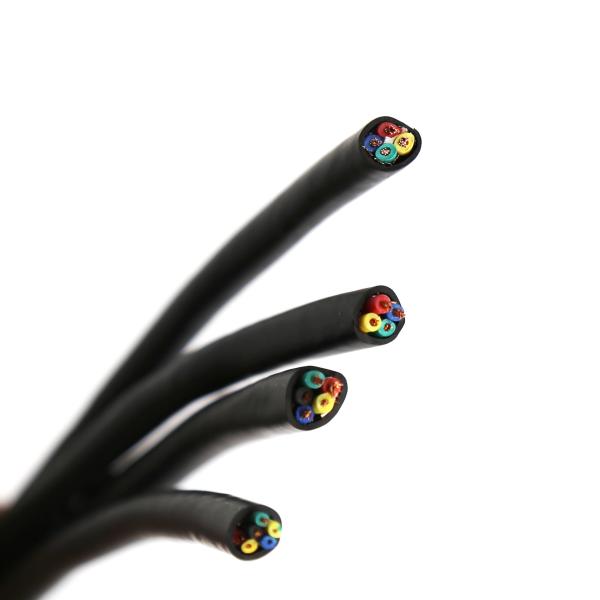 Flexible RVVP Fire Resistant Cable 300/300V Stranded Copper PVC Sheath Shielded