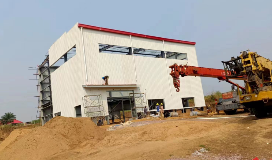 Fast Build Prefab Steel Structure Workshop for Biodiesel Production Plant