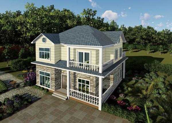 Casas pré-fabricadas modernas de aço leve