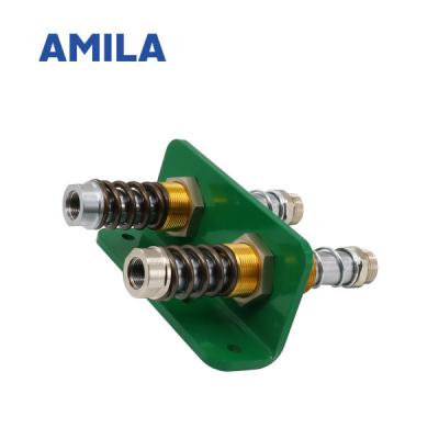 Atuador a mola de aço inoxidável MTE-STARR curso do amortecedor de 25 a de 75mm
