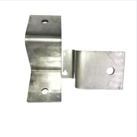 Conector de metal galvanizado de acero y madera, soportes de ángulo de esquina con recubrimiento de zinc