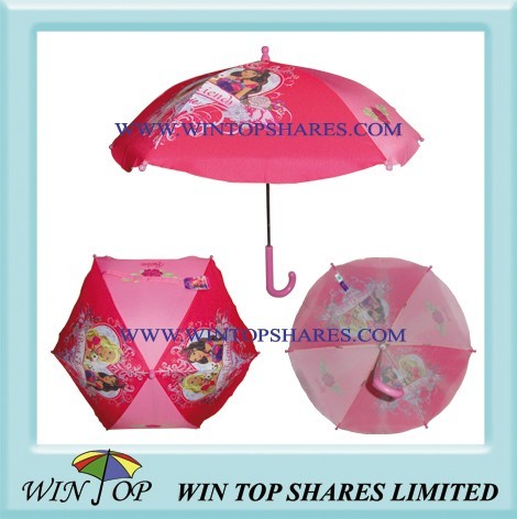 18 Princess Child Umbrella  (WT8051)