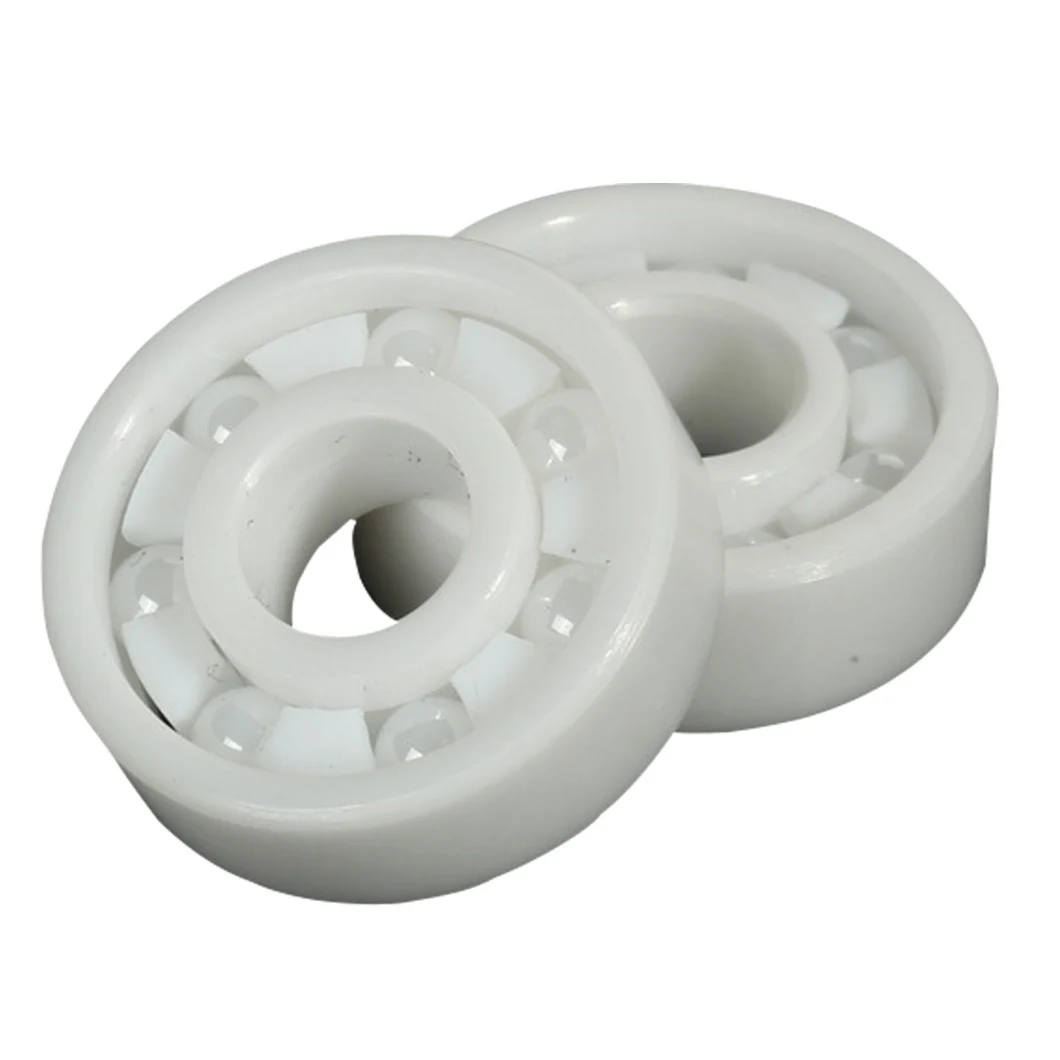 Flame Resistance PEEK Machined Parts PEEK Bearings Low Noise Long Life