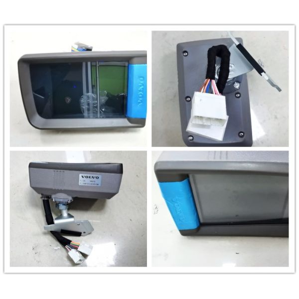 Máquina escavadora 14640102 14630801 14609611 tela de exposição do monitor EC380D EC480D