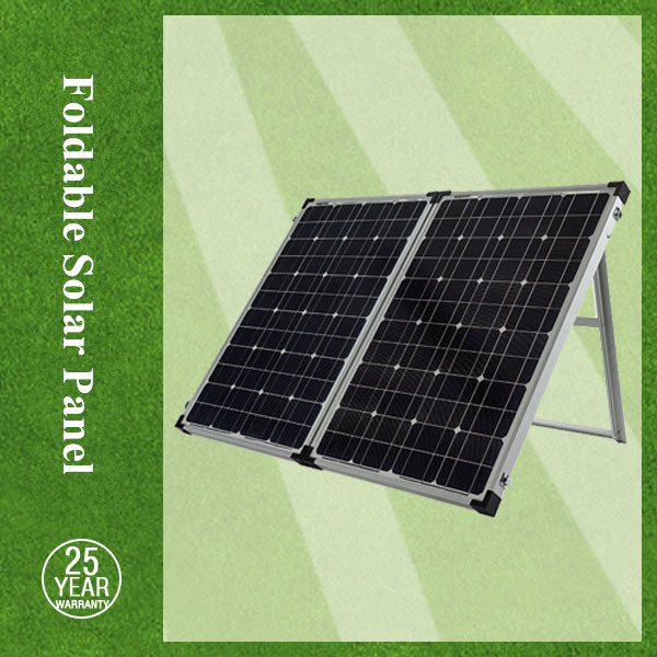High efficiency folding mono solar panel 120w, 2f portable solar panel kits with