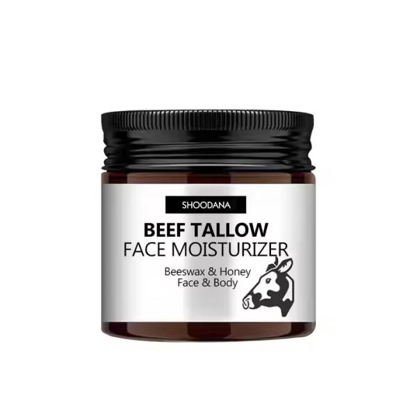 Private Label Grass Fed Beauty Skin Care Products Beef Tallow And Honey Moisturizing Skincare Face Body Moisturizer Cream Balm