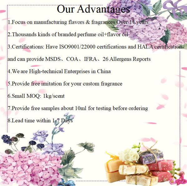 Cheap Price Little Daisies Fragrance Oil For Soap Making With High Concentrated Long Lasting