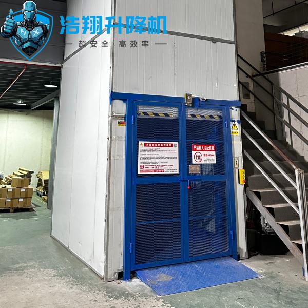 Advance Material Handling Operations With Custom Hydraulic Cargo Lifts  With  Paint