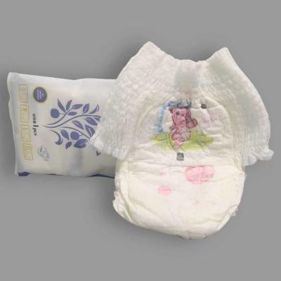 S  M  L  XL Full Size Printed PE Back Film Sleepy Baby Diapers