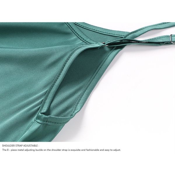 YUANTIAN QUICK DRY Satin Lace Sleepwear Pajamas Robes Sets For Ladies