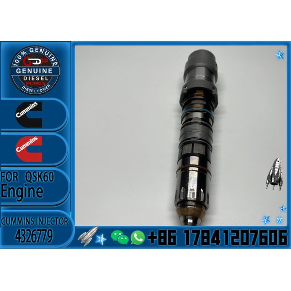 For  Truck Spare Parts QSK45 QSK60 Injector 4326779 4088427 for Diesel-Fueled Vehicles