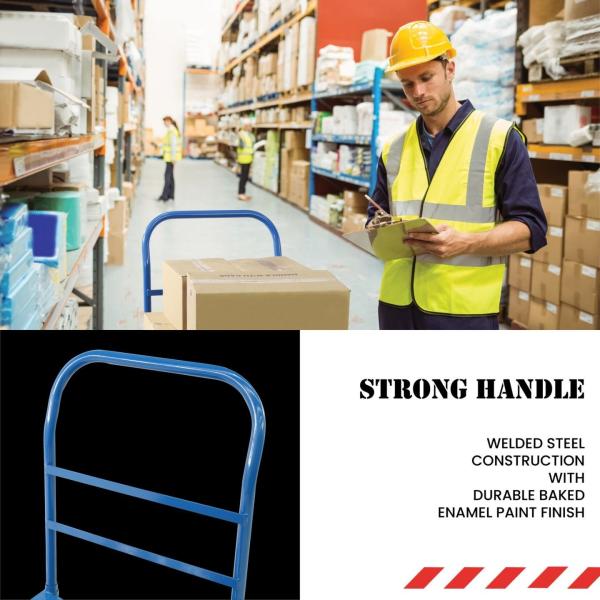 Capacidade resistente rodada do trole 150KG da plataforma do carro da mão do OEM quatro