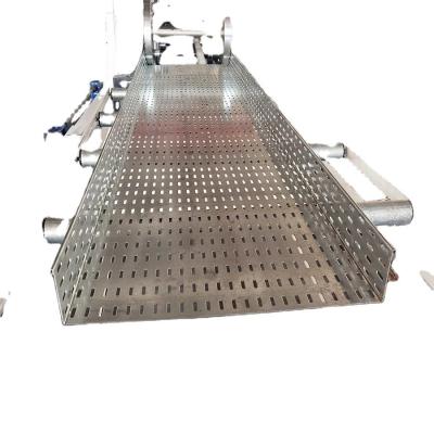 Máquina de moldagem de rolos de bandejas de cabos de duas camadas 2kw-15kw