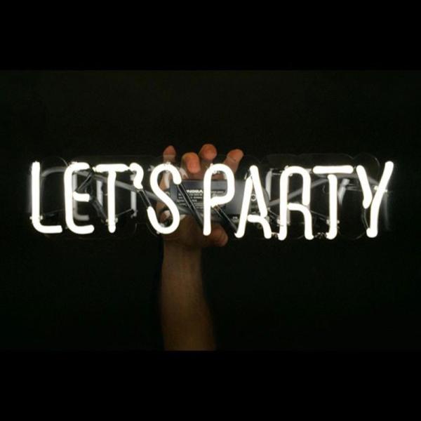 Hand-held Illuminated Neon Lights Letters LED Neon Lights Indoor Decoration Concert Lights Band