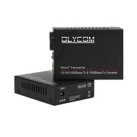 SC 1310nm/1550nm da manutenção programada 60km de Bidi 10/100/1000M Fiber Media Converter para FTTH