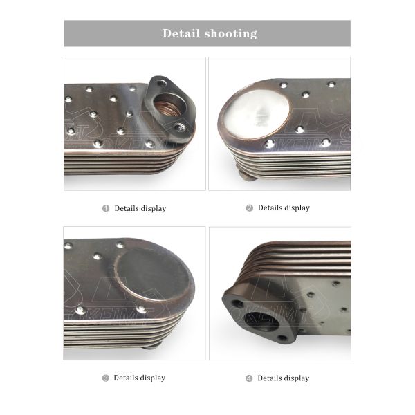 9269092 Oil Cooler Cores For Liebherr D904NA D904T D904TB D914T D914TI