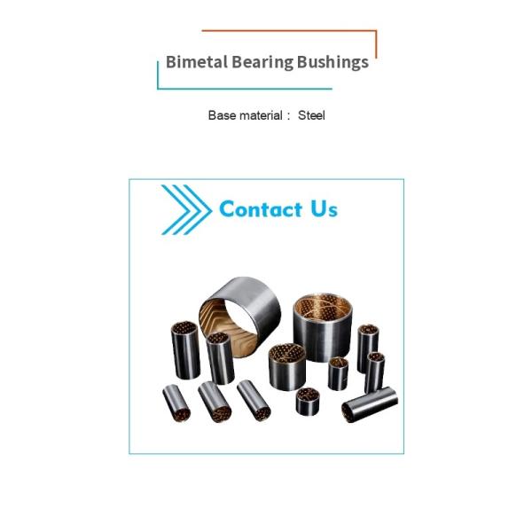 Material Steel Sintered Bushing Bronze Powder Or Rolled Aluminium Tin Alloy