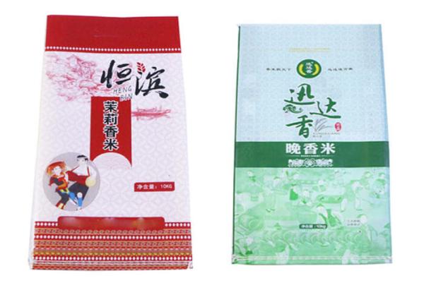 Packing Peanuts Woven Polypropylene Bags With Opp Lamination 25kg