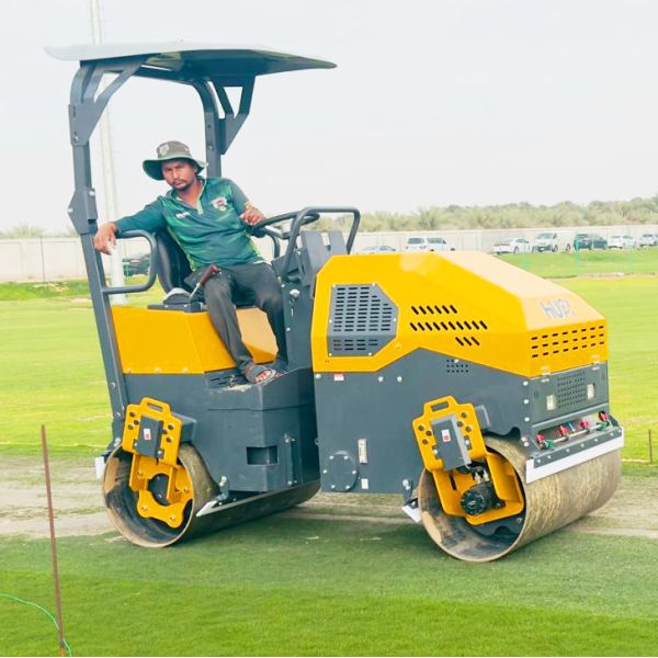EPA Euro5 Compliant Hydraulic Rollers 3 Ton Double Drum Rollers