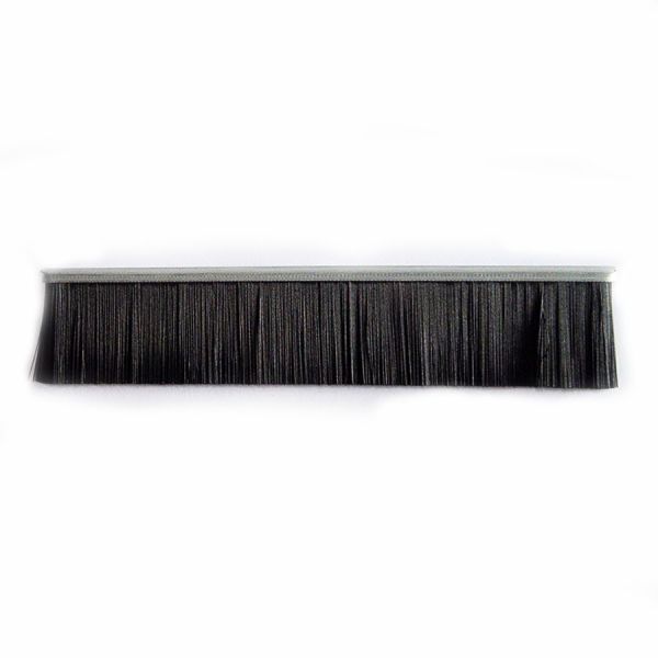 Custom Aluminium Holder Nylon Strip Brush Door Sweep Seal Soundproof