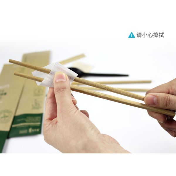 Eco-friendly PLA Cutlery Set for Restaurants Includes Spoon Cutlery Bag and Chopsticks