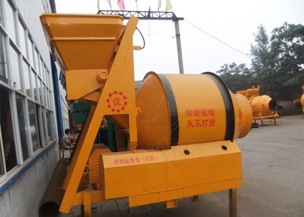 Automatic Hydraulic Cement Mixing Equipment Tractor Mounted Mobile Cement Mixer