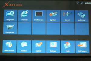 Запуск X-431 GDS x 431 gds оригинальные диагностический сканер