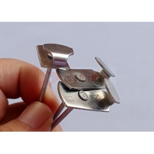 анкеры шнуровки нержавеющей стали 30mm Anneaded для изготовлять съемные крышки изоляции