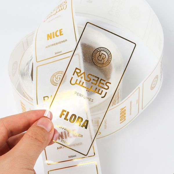 Бумага принтера винила ясных стикеров винила прозрачная для Costmetic