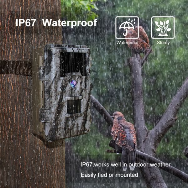 IP67 PIR охотясь камера 16MP 940nm Hd следа охотясь видеокамера