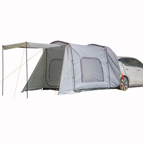 Outdoor 260*180*190CM Grey Color Waterproof PU2000MM Coated Polyester 210D Easy Setup Off Road Vehicle Camping Shelter