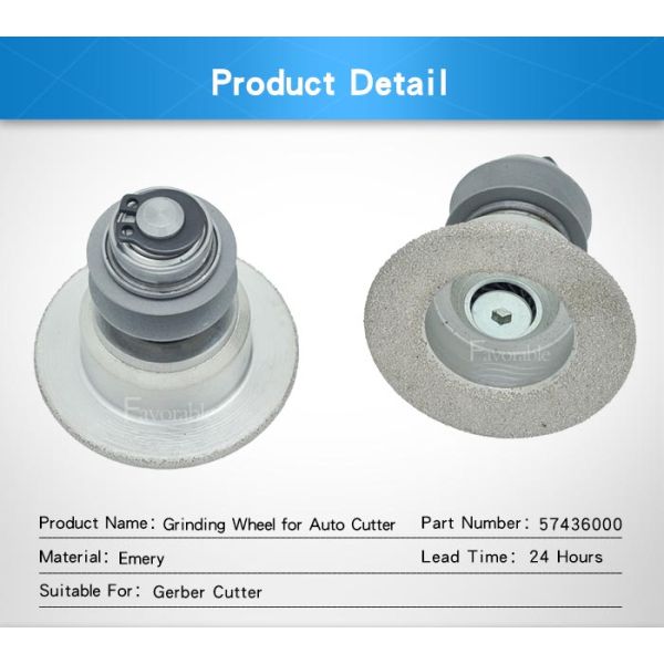 Собрание абразивного диска для автоматического камня 80г 57436000 молотилки резца ГТ7250 С7200