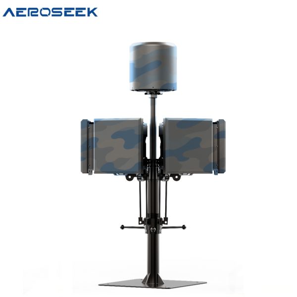 Aeroseek 固定ドローンジャマー 300MHz-6.2GHz 全天候型検出