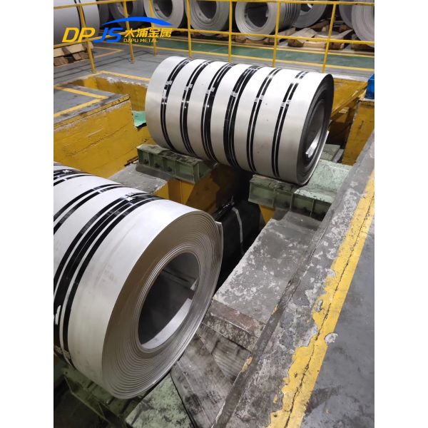 20m m x 3m m 304 proveedores de acero inoxidables de la tira 416 vagos 2A duplican el borde de acero a dos caras de la raja de la bobina