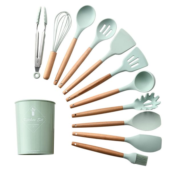 Silicone Kitchenware Cooking Utensils Set