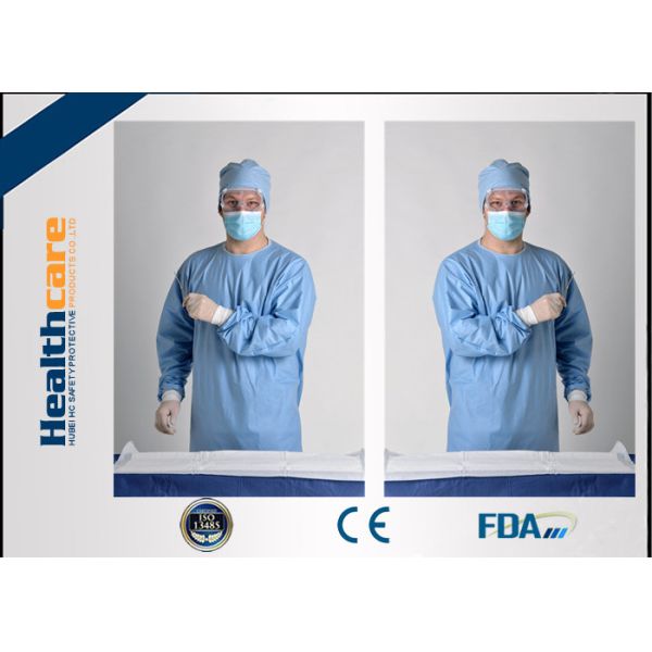 EO Sterile 35g 45g Disposable Surgical Gowns Anti Bacteria Infection