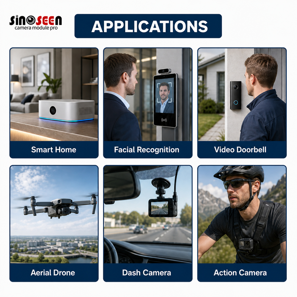 20MP MIPI Camera Module with AR2020 Sensor 60FPS High Resolution Vision Camera for AI and Machine Vision Applications