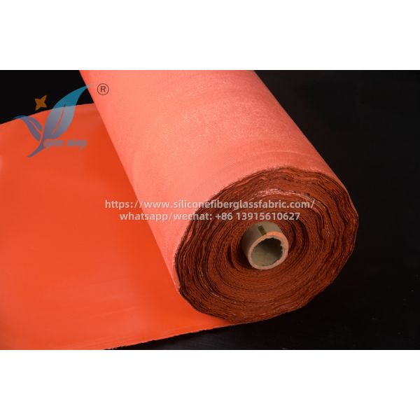 Heavy Duty Composite Silicone Fiberglass Fabric Industrial Fireproofing