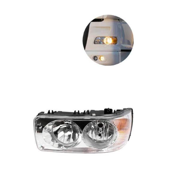 Truck Parts Left Right Head With Indicator Lamp Light Used For DAF XF95 XF105 Truck 1743685 1743684