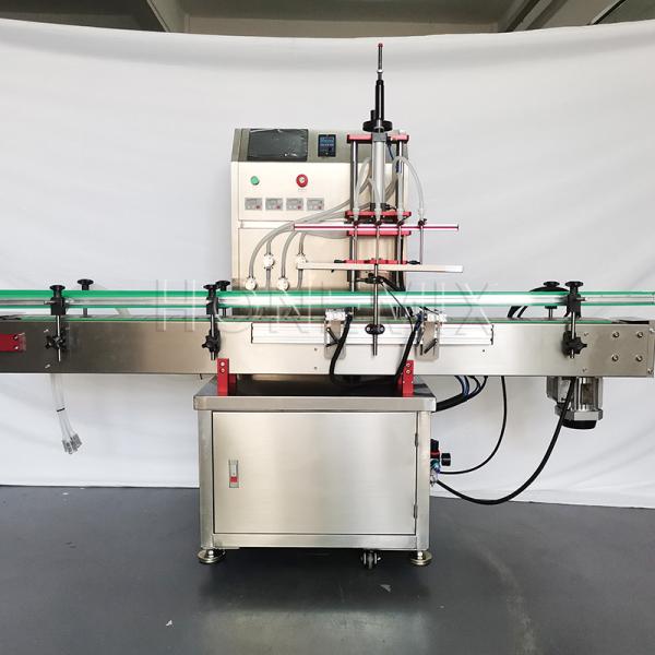 Automated Liquid Filling Machines 1600W Spray Bottle Filler 4 Heads