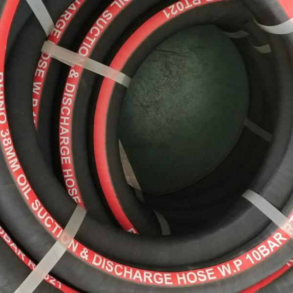 10 Bar Oil Suction And Discharge Hose , Reinforcement Gasoline Suction Hose
