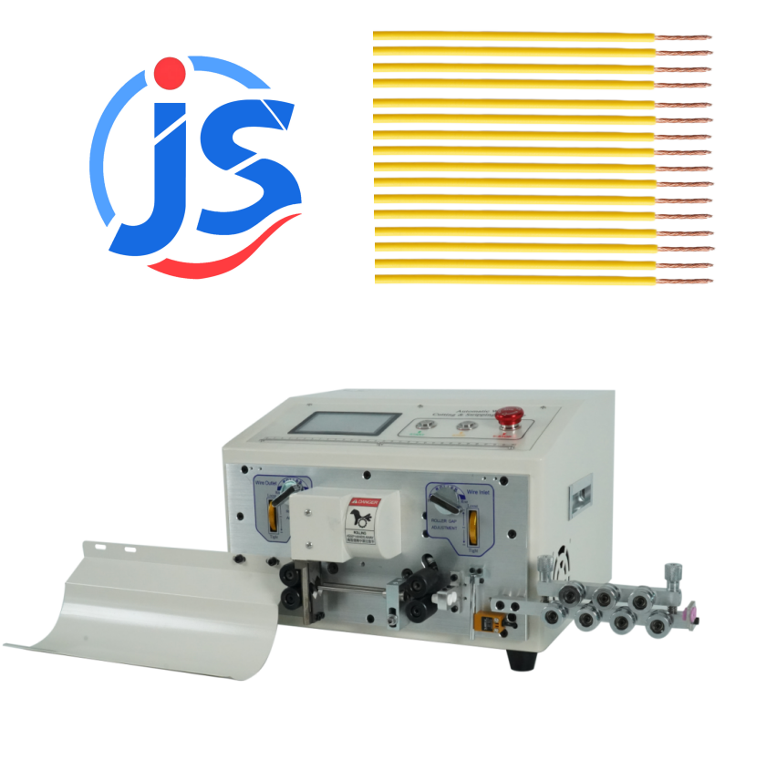 High Speed 5000-10000PCS/H Automatic Cable Stripping Machine with 4.3 Inch Touch Screen and Hard Tungsten Steel Blade