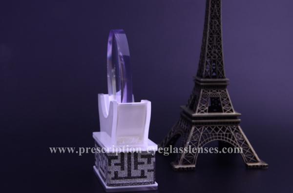 1.59 Polycarbonate Anti Blue Ray Hard Coated Lens Blanks Imported Raw Material