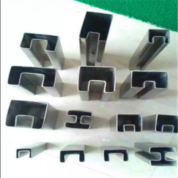 hot sales 304 316L stainless steel groove tube 6m length China