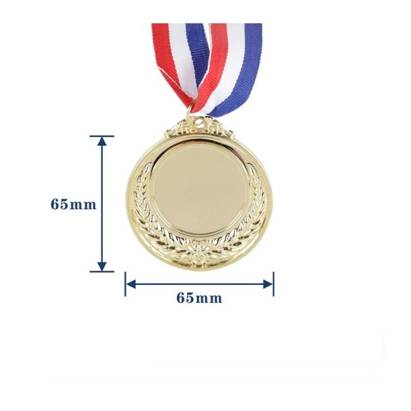 Sublimation Medal Blanks Custom Medals For Awards Sports Marathon Medal Gold Silver Bronze Colors