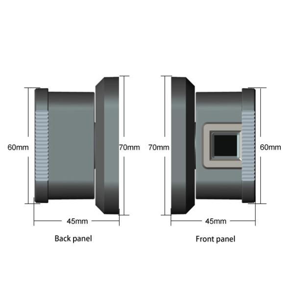 Square Keyless Entry Door Lock Password ROHS Bluetooth Keypad Lock