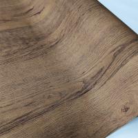 Ruloir de film en PVC à grains de bois texturés à stratification efficace pour la décoration de meubles