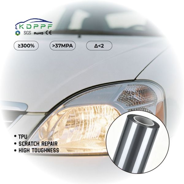 Self-Healing UV Resistant Anti-Scratch Headlight Protection Film TPU Headlight PPF for Cars